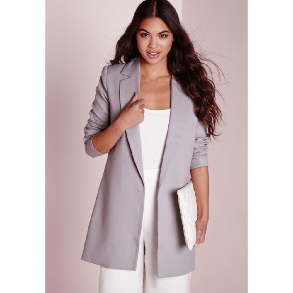 Missguided longline blazer